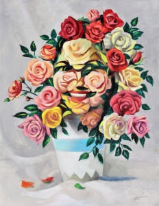 ILL-R-61-ROSES-ROSES-36X28